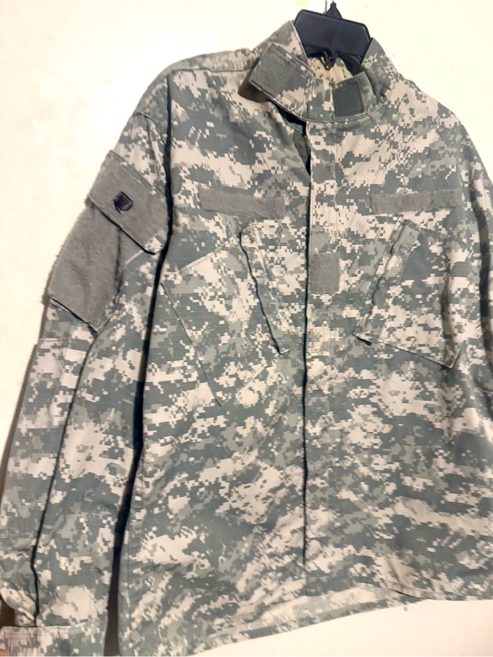 Men’s Camo Field Jacket - Green/Gray